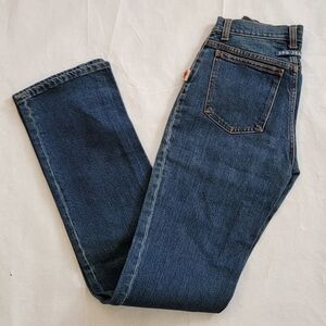 JEAN PAUL GAULTIER JPG Donna 👏🏻straight leg blue jeans👖27x33 👀look all pics